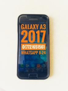 Samsung galaxy A3 2017 black duos